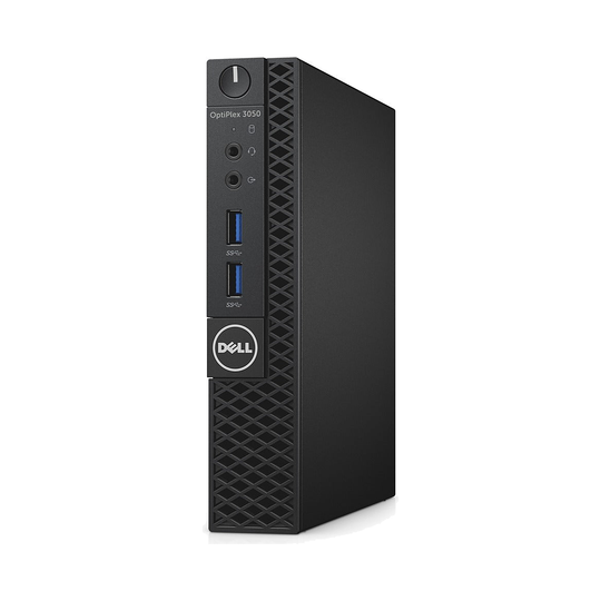 Refurbished Dell OptiPlex 3050 Mini Desktop Intel 4 Core i5 Win 11 front view