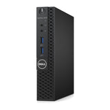 Refurbished Dell OptiPlex 3050 Mini Desktop Intel 4 Core i5 Win 11 front right angle view