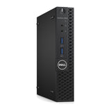 Refurbished Dell OptiPlex 3050 Mini Desktop Intel 4 Core i5 Win 11 right side angle view