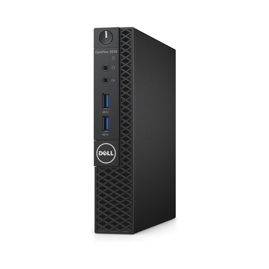 Refurbished Dell OptiPlex 3050 Mini Desktop Intel 4 Core i5 Win 11 front view