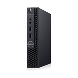 Refurbished Dell OptiPlex 3070 Mini Desktop Intel 6 Core i5 Win 11 front view