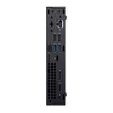 Refurbished Dell OptiPlex 3070 Mini Desktop Intel 6 Core i5 Win 11 rear ports view