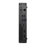 Refurbished Dell OptiPlex 3090 Mini Desktop Intel 6 Core i5 Win 11 rear ports view