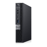 Refurbished Dell OptiPlex 5060 Mini Desktop Intel 6 Core i5 Win 11 right angle view