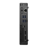 Refurbished Dell OptiPlex 5080 Mini Desktop Intel 6 Core i5 Win 11 rear ports view