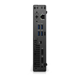 Refurbished Dell OptiPlex 5090 Mini Desktop Intel 6 Core i5 Win 11 rear ports view