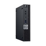 Refurbished Dell OptiPlex 7070 Mini Desktop Intel 8 Core i7 Win 11 front view