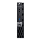 Refurbished Dell OptiPlex 7070 Mini Desktop Intel 8 Core i7 Win 11 front view