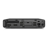 Refurbished HP EliteDesk 800 G4 Mini Desktop Intel 6 Core i5 Win 11 rear ports view