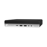 Refurbished HP EliteDesk 800 G5 Mini Desktop Intel 8 Core i7 Win 11 front view