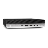Refurbished HP EliteDesk 800 G5 Mini Desktop Intel 8 Core i7 Win 11 right angle view