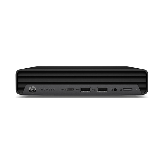 Refurbished HP ProDesk 400 G6 Mini Desktop Intel 6 Core i5 Win 11 front view