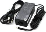 Lenovo 65W USB-C laptop charger with AC cord