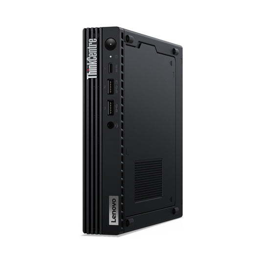 Refurbished Lenovo ThinkCentre M80q Gen 3 Mini Desktop Intel 6 Core i5 Win 11 front view
