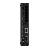 Refurbished Lenovo ThinkCentre M70q Gen 1 Mini Desktop Intel 6 Core i5 Win 11 rear ports view