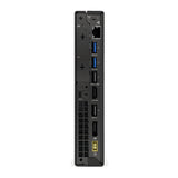 Refurbished Lenovo ThinkCentre M720q Mini Desktop Intel 6 Core i5-8400T Win 11 rear ports view