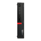 Refurbished Lenovo ThinkCentre M920q Mini Desktop Intel 6 Core i5 Win 11 front view