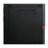 Refurbished Lenovo ThinkCentre M920q Mini Desktop Intel 6 Core i5 Win 11 side view